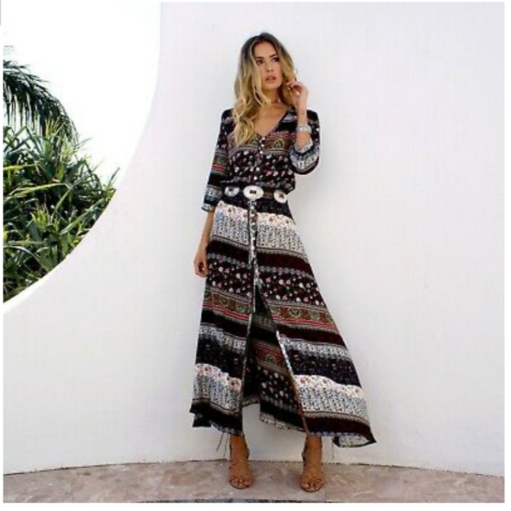 Fashion99 Long Bohemian Dress